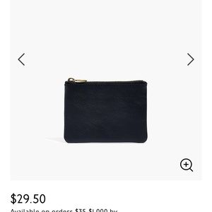 Black madewell wallet